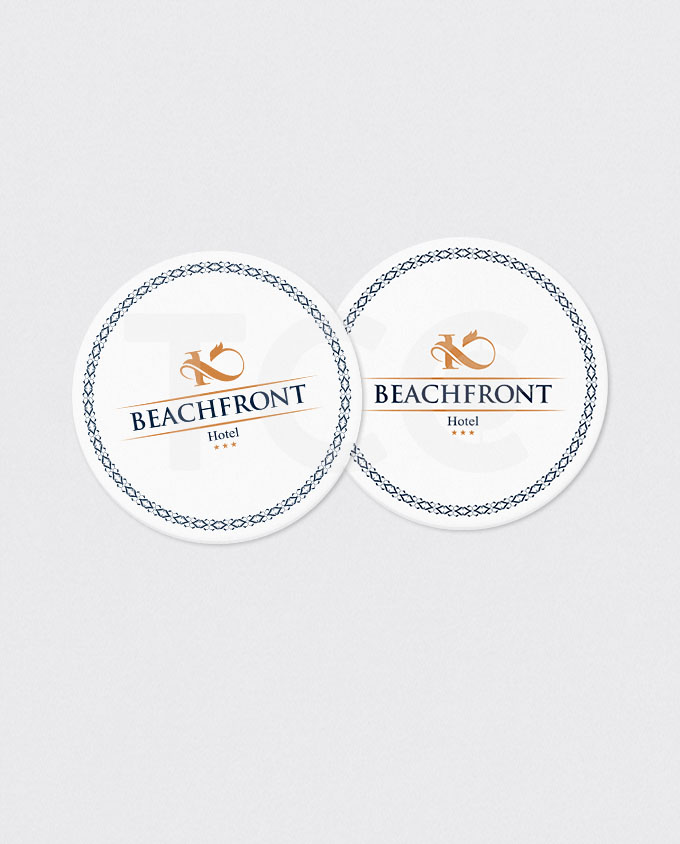 Đế lót ly giấy BEACH FRONT