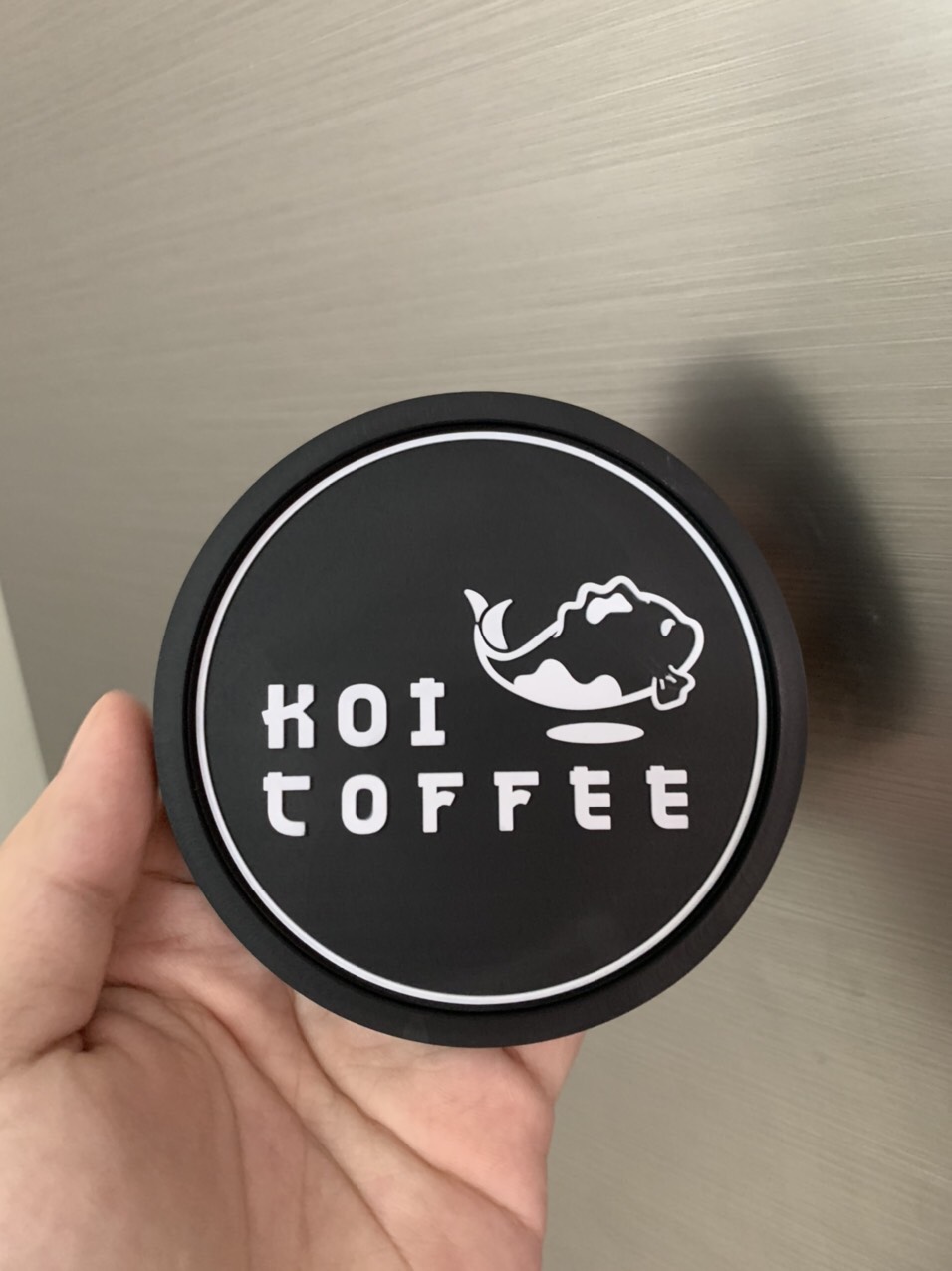 Đế lót ly cao su KOI COFFEE