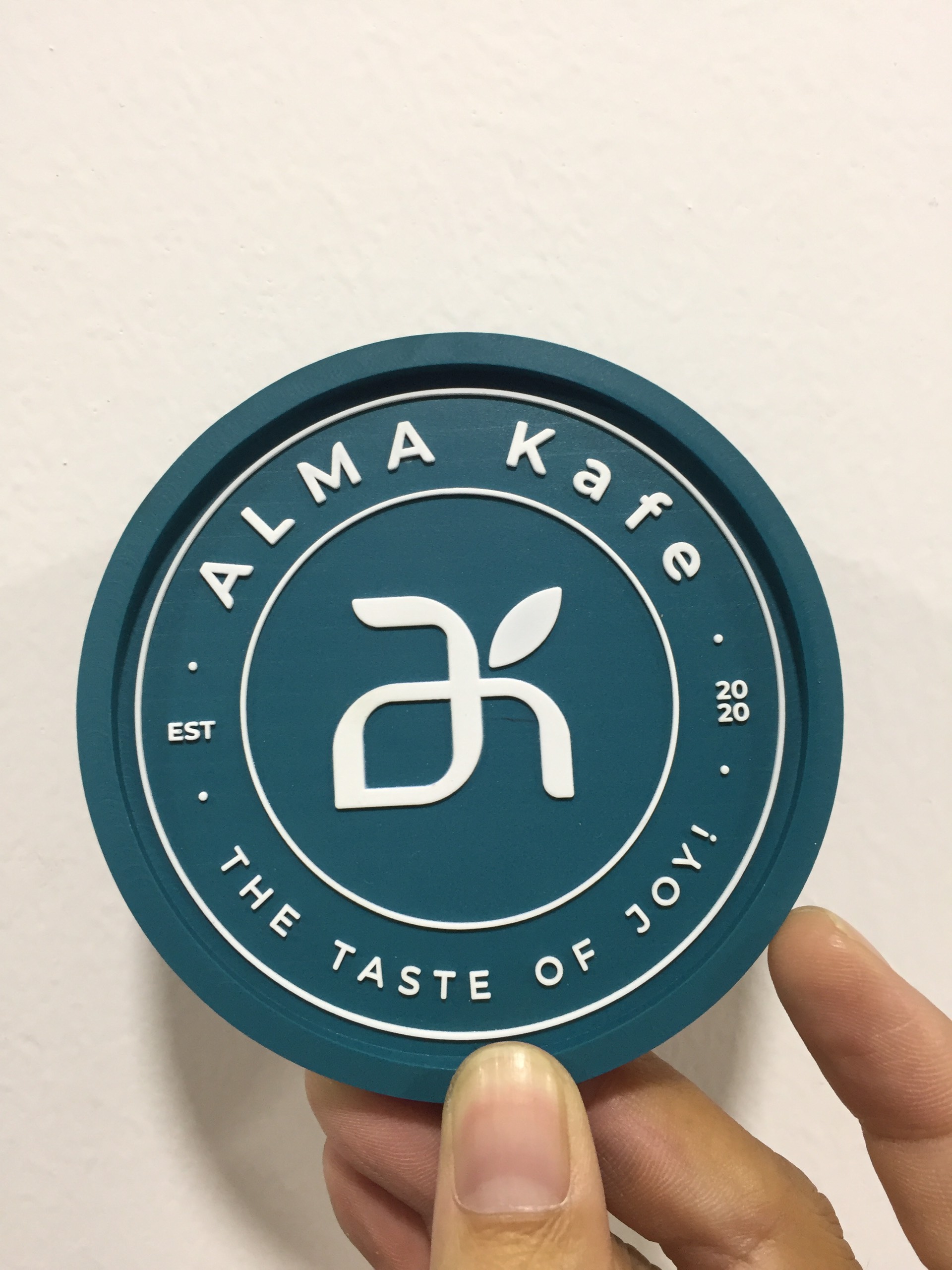 Đế lót ly cao su ALMA KAFE