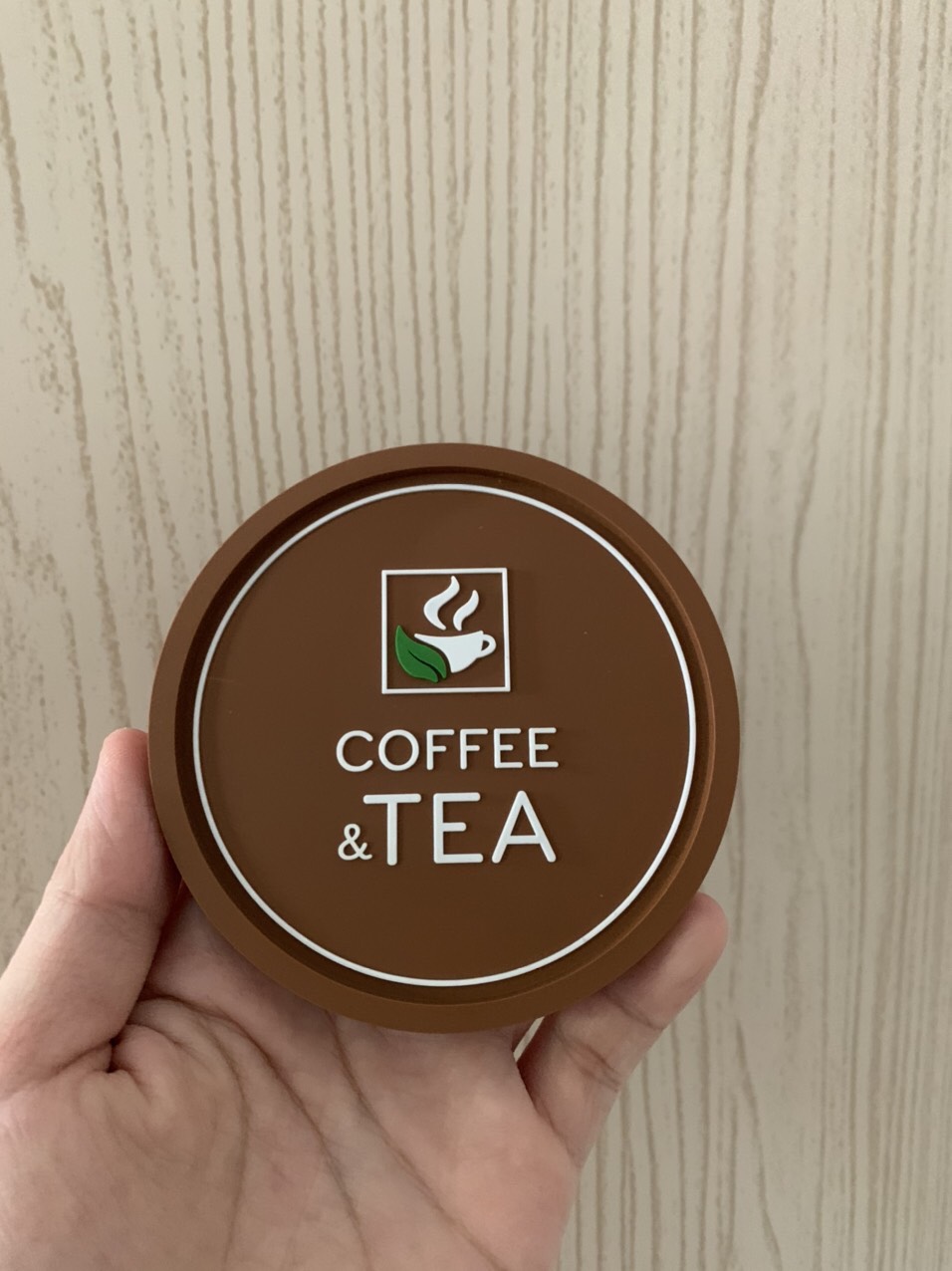 Đế lót ly cao su COFFEE & TEA