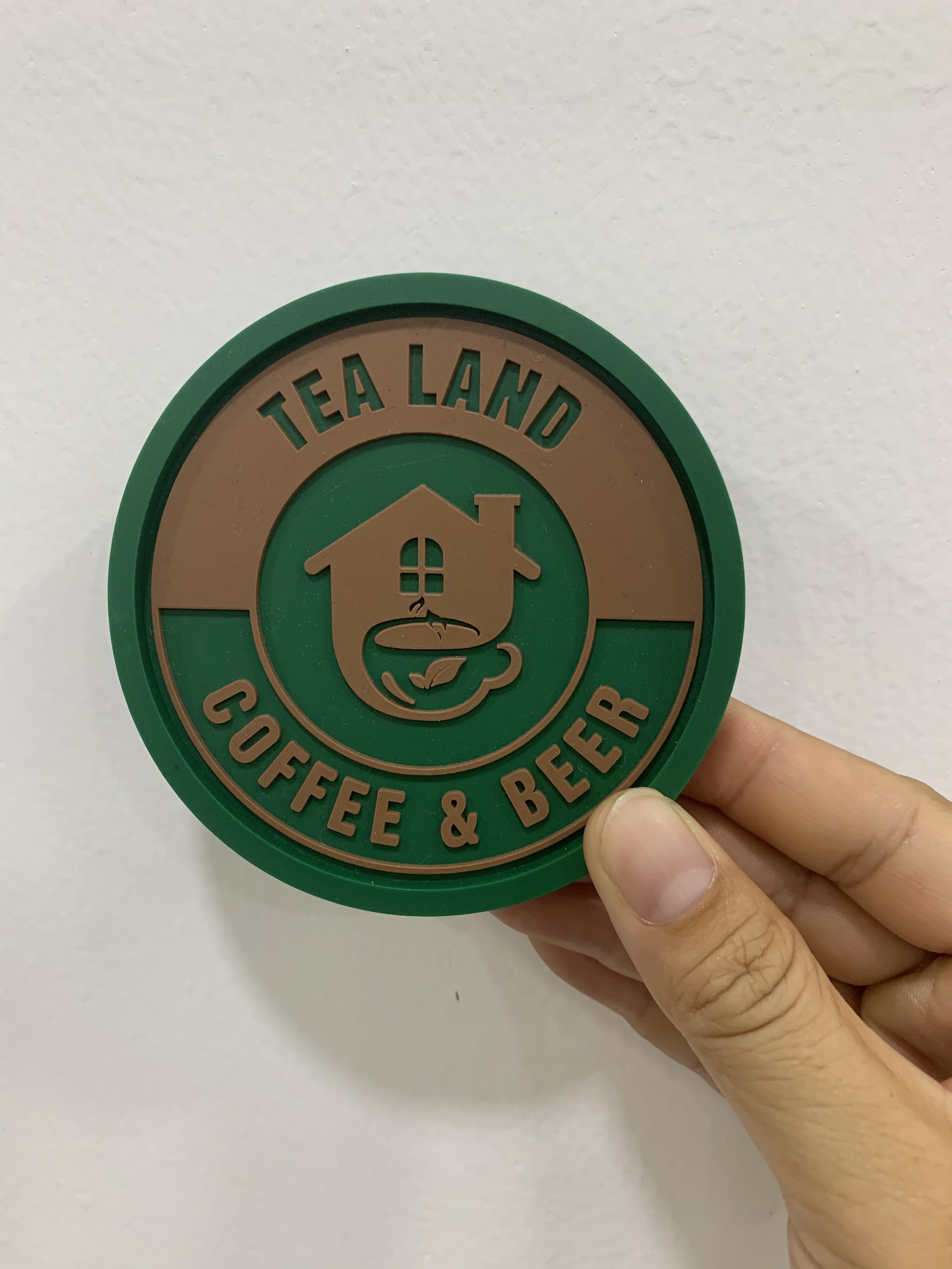 Đế lót ly cao su TEA LAND COFFEE & BEER