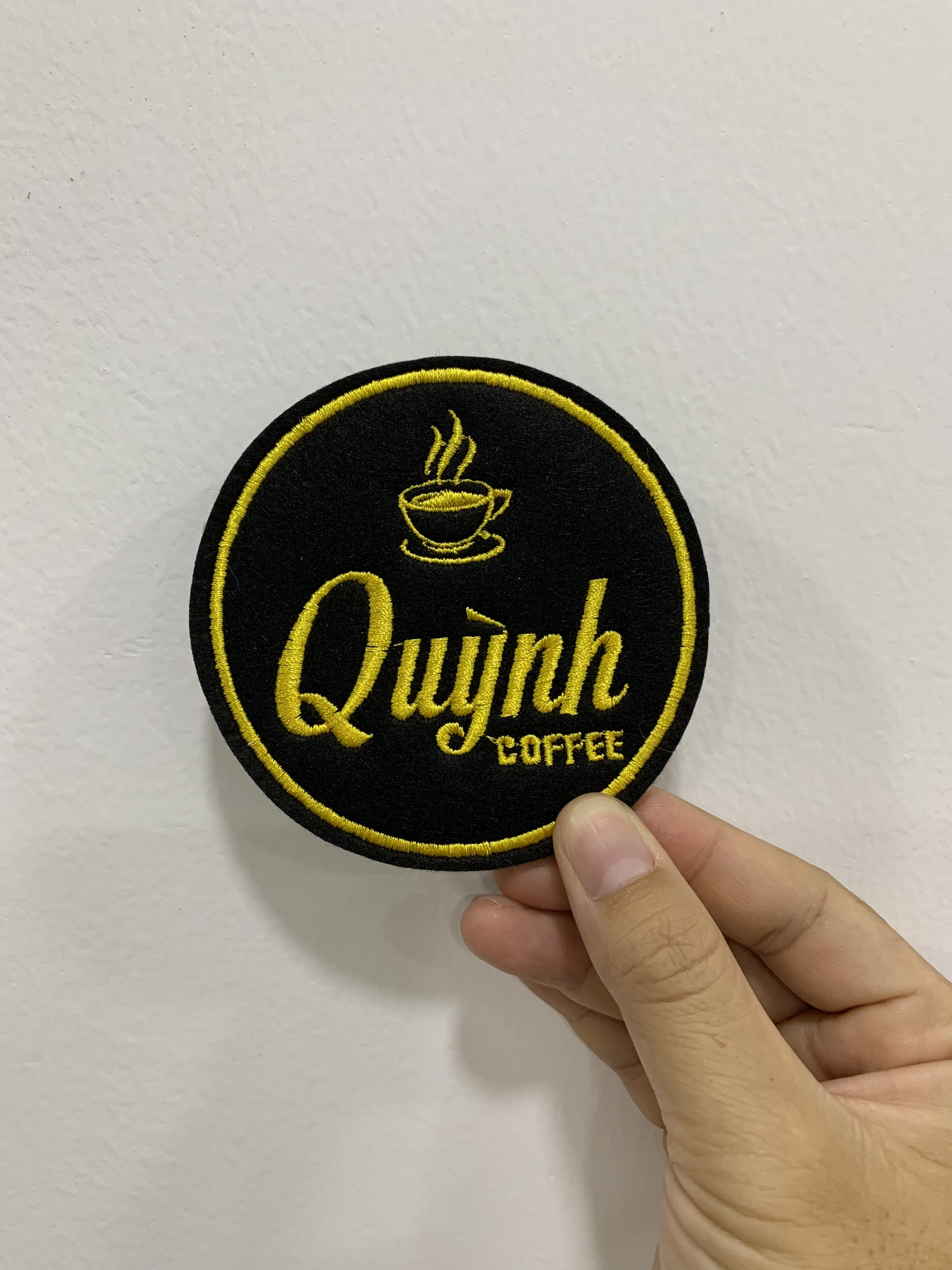 Đế lót ly vải QUỲNH COFFEE
